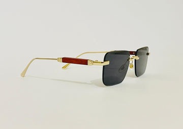 RECTANGULAR FRAMELESS GLASSES